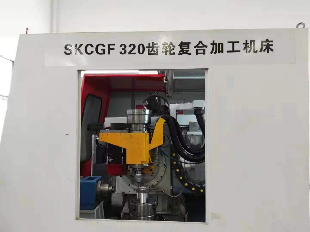 作為齒輪復合加工機床工作臺應用