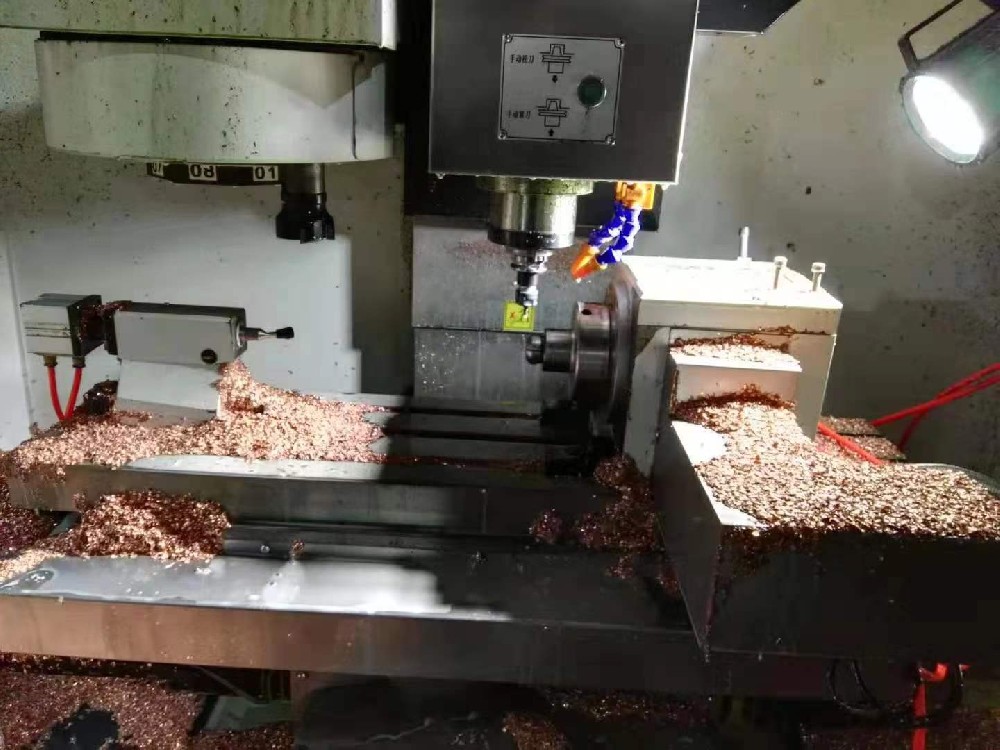 作為第四軸分度頭應用